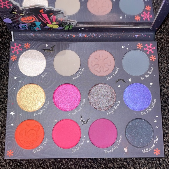 Colourpop Makeup The Nightmare Before Christmas Palette Poshmark